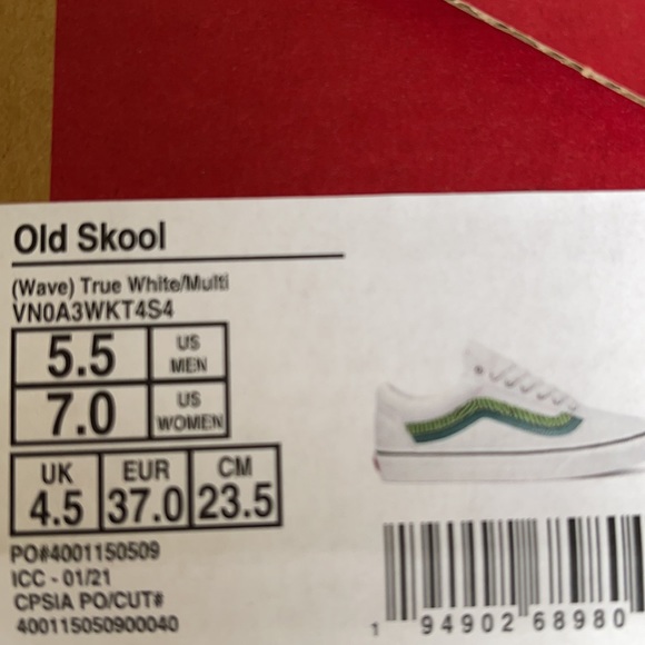 Vans Old Skool Wave True White/Multi WMNS - Picture 16 of 16